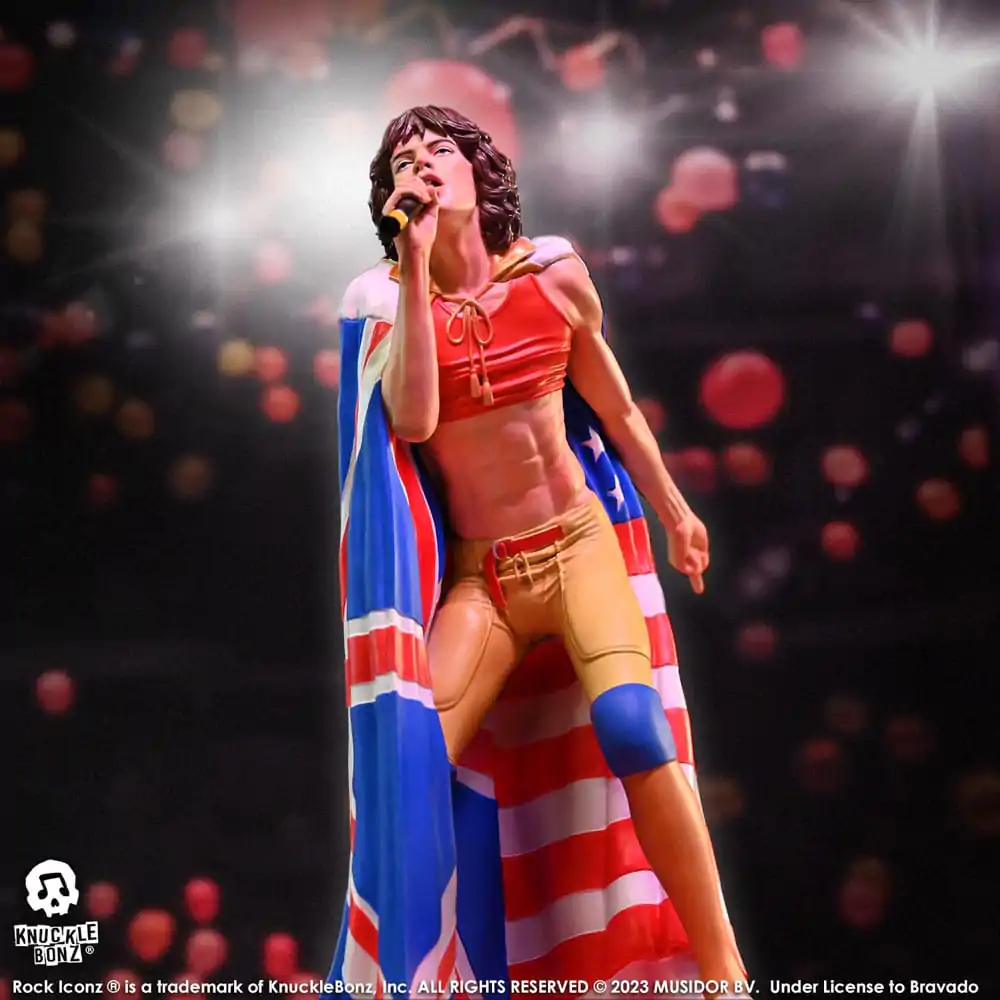 The Rolling Stones Rock Iconz Statue Mick Jagger (Tattoo You Tour 1981) 22 cm termékfotó