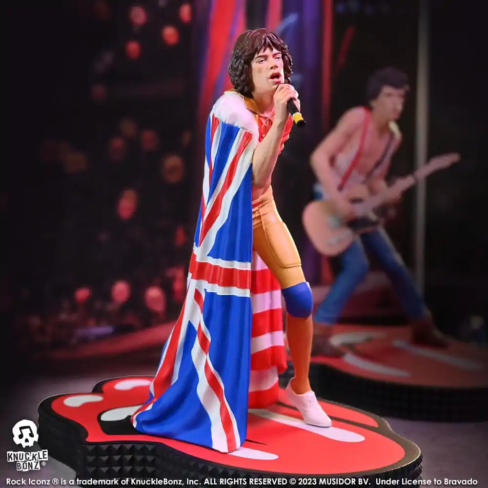 The Rolling Stones Rock Iconz Statue Mick Jagger (Tattoo You Tour 1981) 22 cm termékfotó