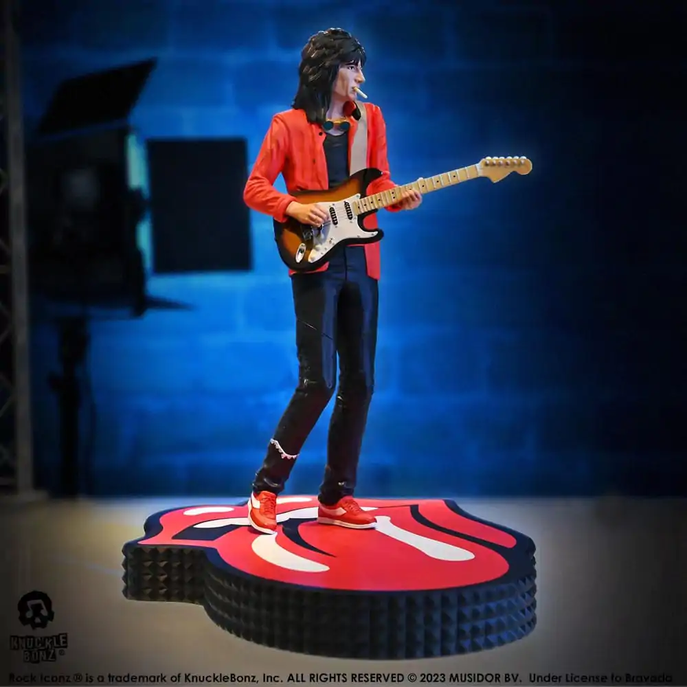 The Rolling Stones Rock Iconz Statue Ronnie Wood (Tattoo You Tour 1981) 22 cm termékfotó