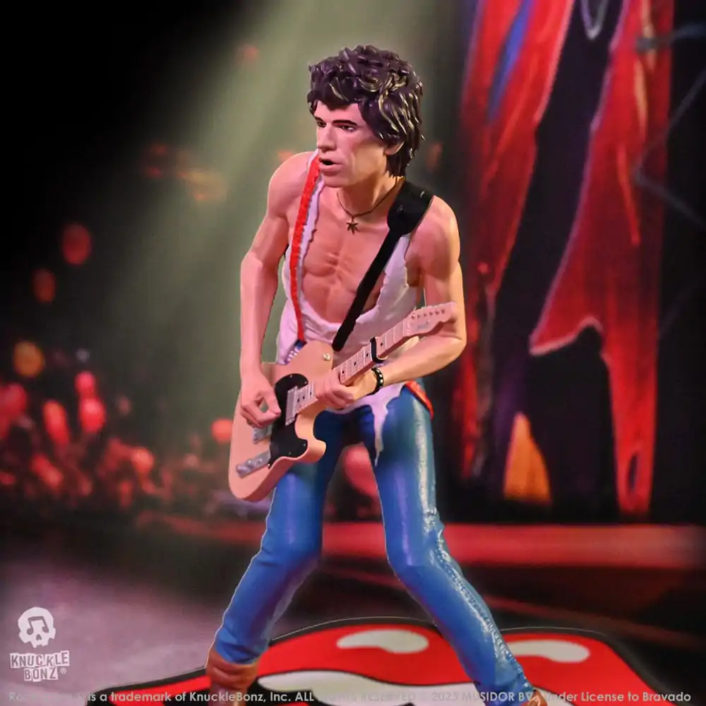 The Rolling Stones Rock Iconz Statue Keith Richards (Tattoo You Tour 1981) 22 cm termékfotó