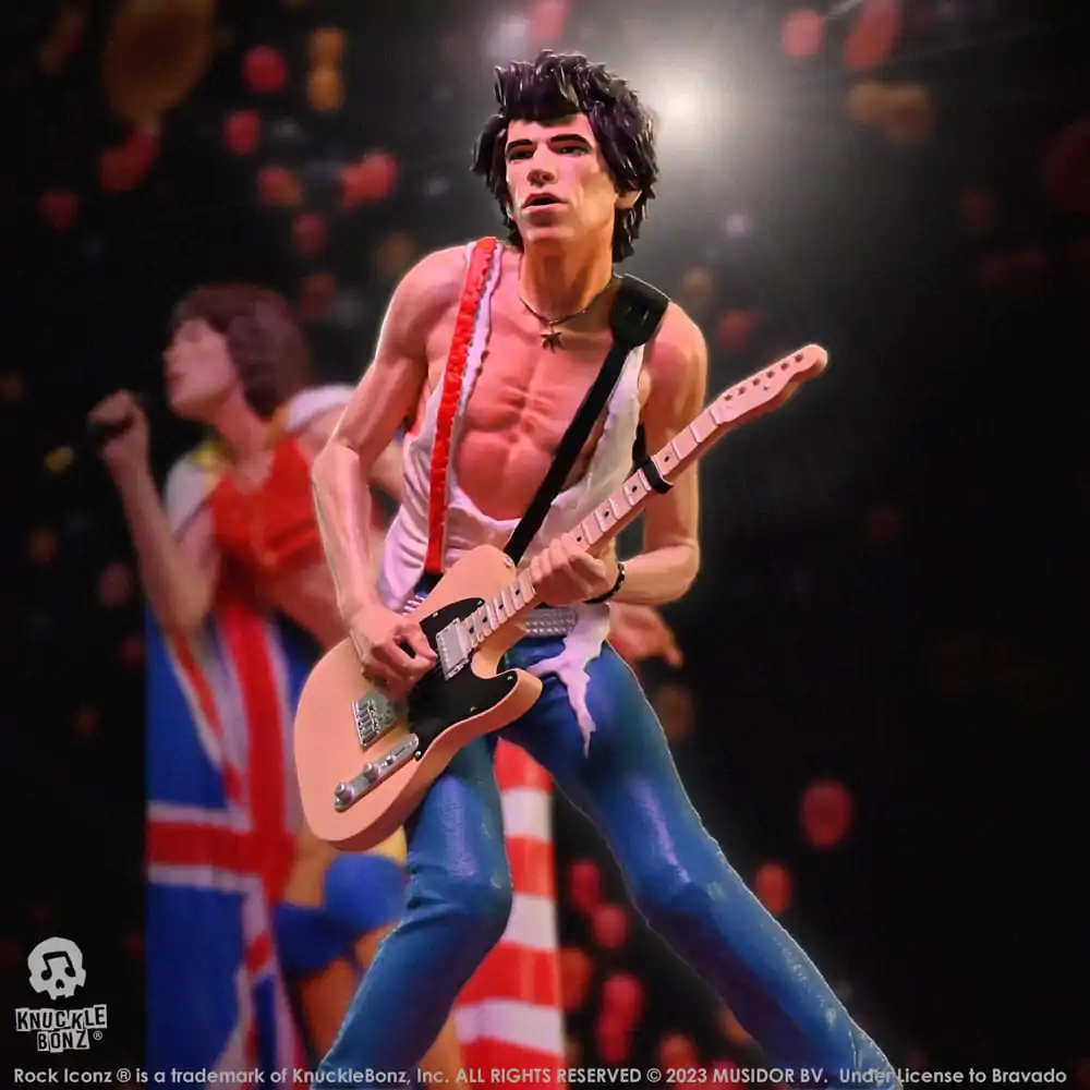 The Rolling Stones Rock Iconz Statue Keith Richards (Tattoo You Tour 1981) 22 cm termékfotó