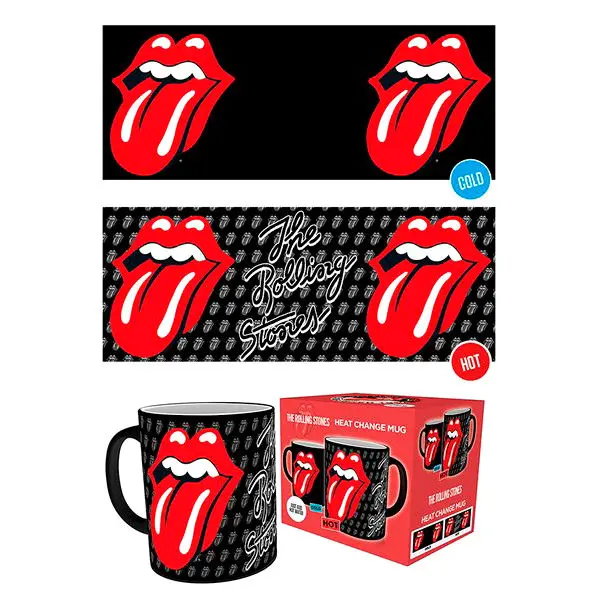 The Rollling Stones Tongue heat change mug product photo