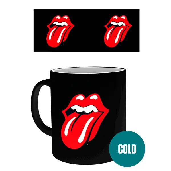 The Rollling Stones Tongue heat change mug product photo
