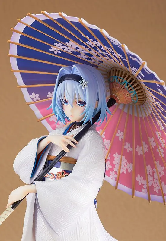 The Ryuo's Work is Never Done! PVC Statue 1/7 Ginko Sora: Kimono Ver. 26 cm product photo