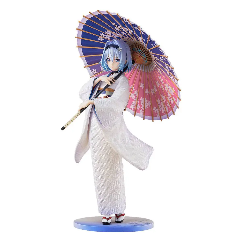 The Ryuo's Work is Never Done! PVC Statue 1/7 Ginko Sora: Kimono Ver. 26 cm product photo