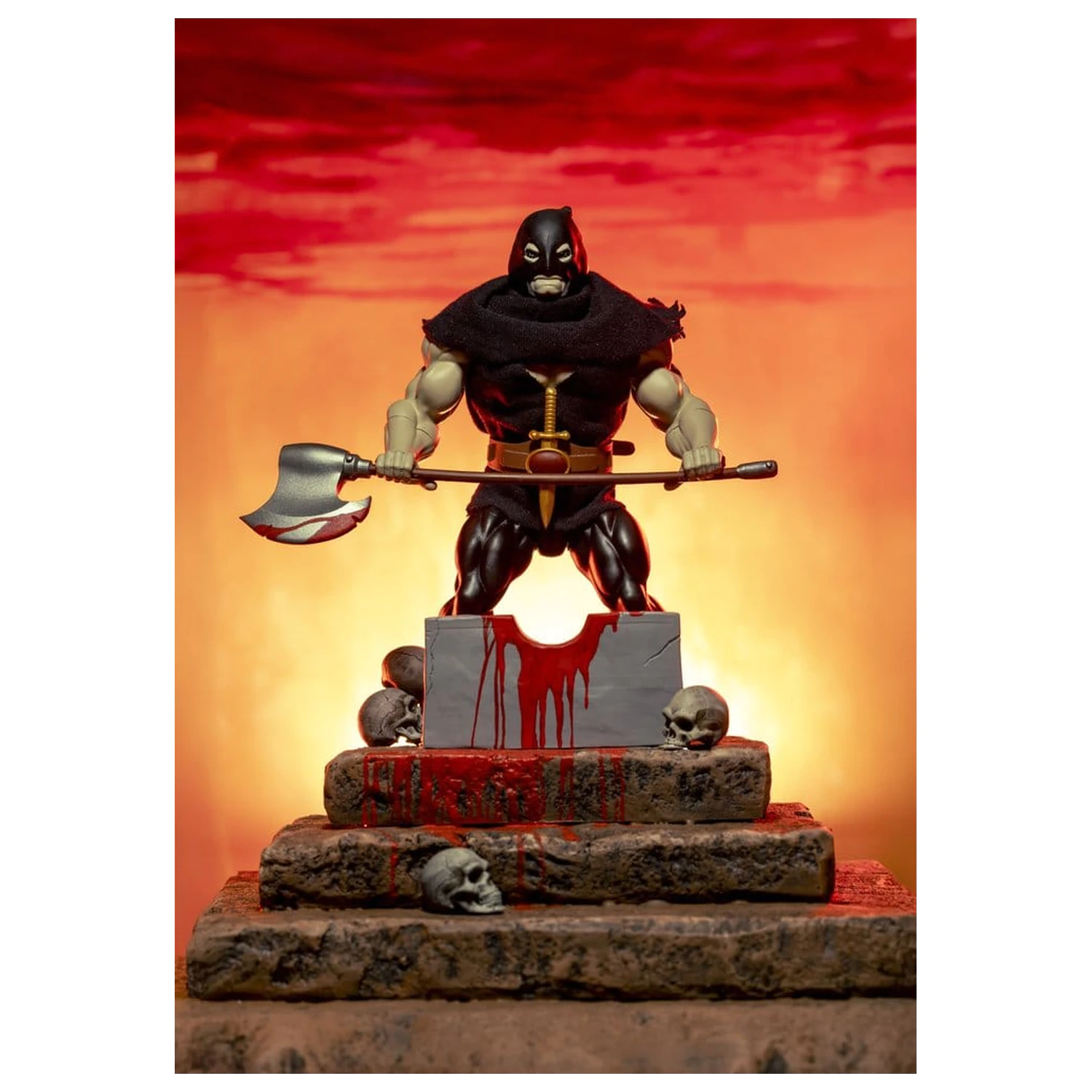 The Savage World of Frazetta Action Figure The Executioner Museum Edition 14 cm product photo