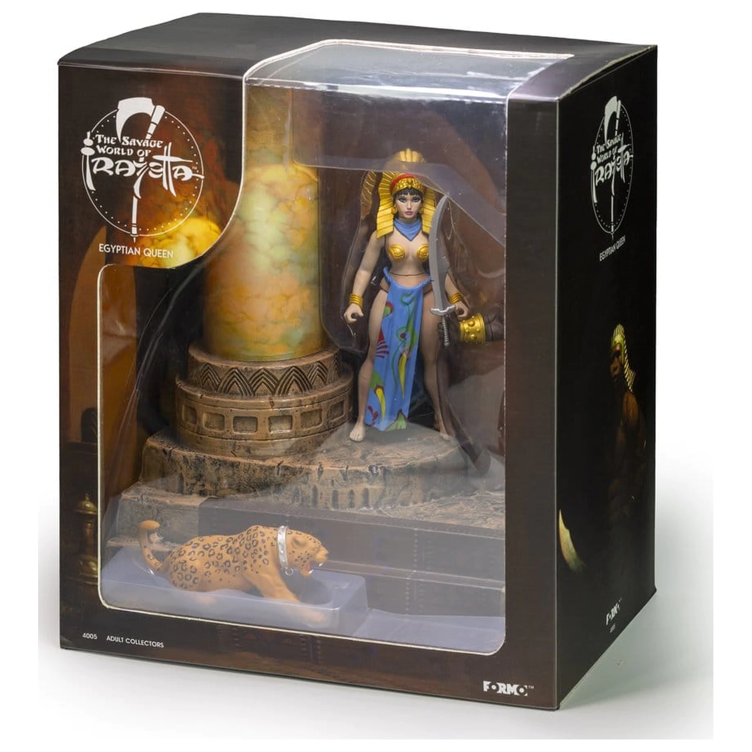 The Savage World of Frazetta Action Figure Set Egyptian Queen & The Guard (Museum Edition) 14 cm product photo