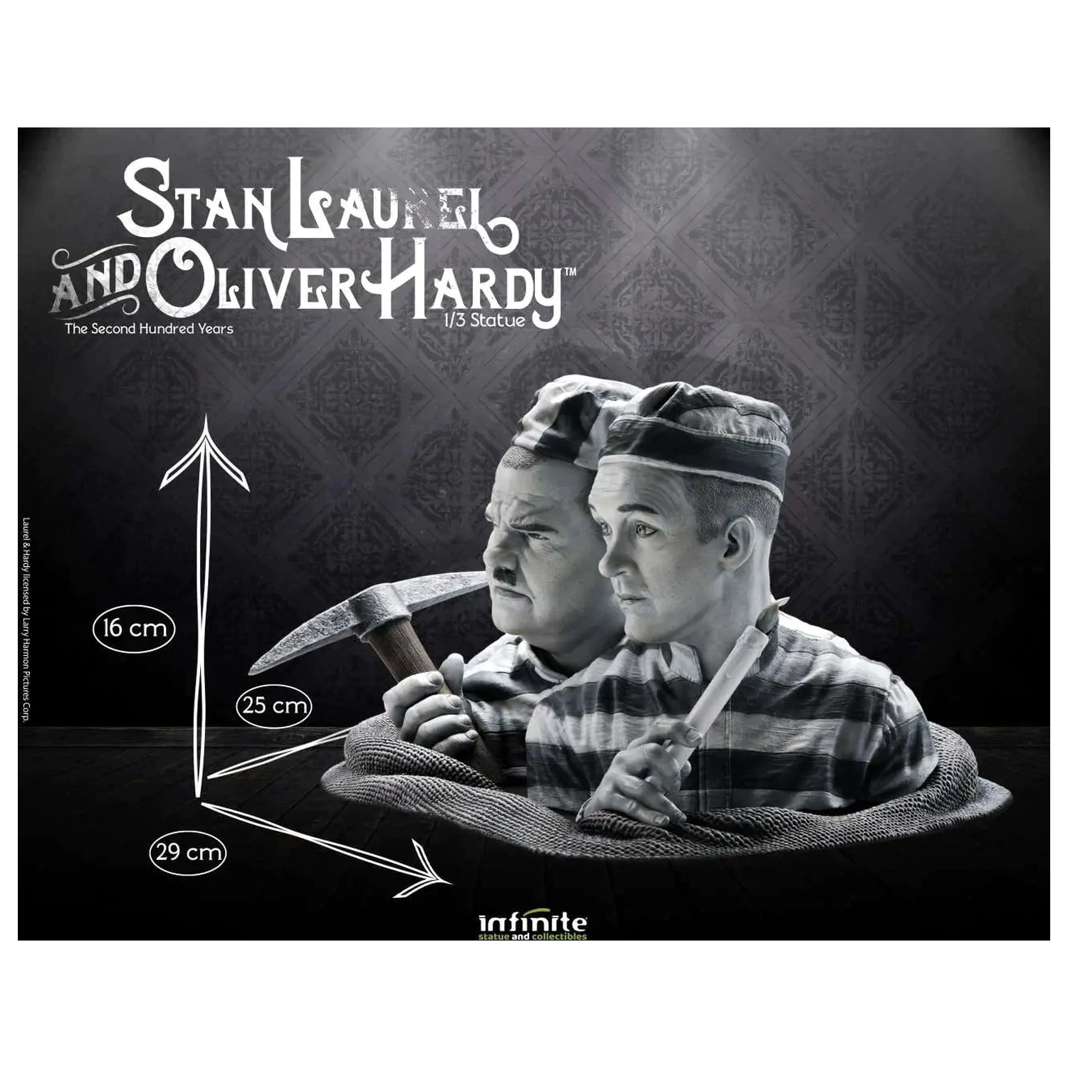 The Second Hundred Years Laurel & Hardy Statue 1/3 16 cm product photo