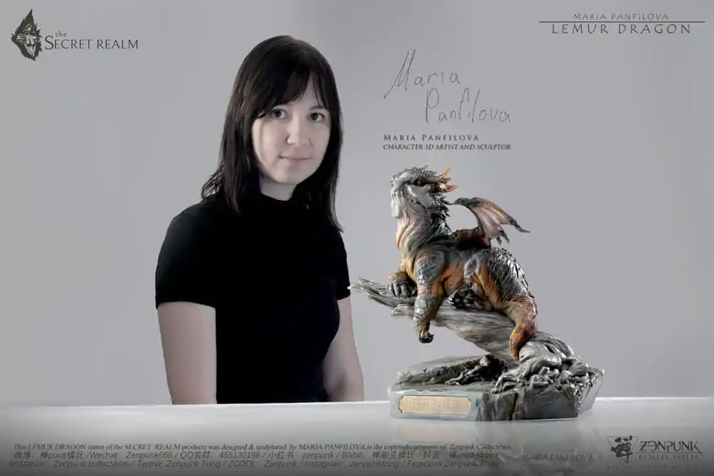 The Secret Realm Statue Lemur Dragon 38 cm product photo