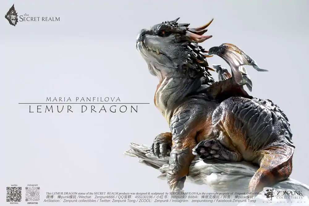 The Secret Realm Statue Lemur Dragon 38 cm product photo