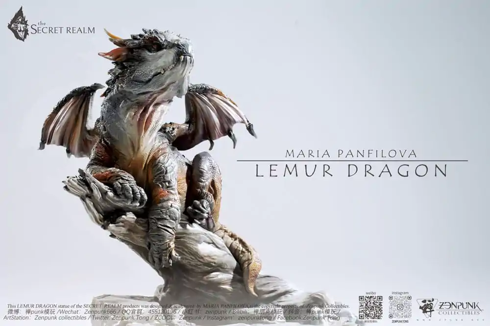 The Secret Realm Statue Lemur Dragon 38 cm product photo
