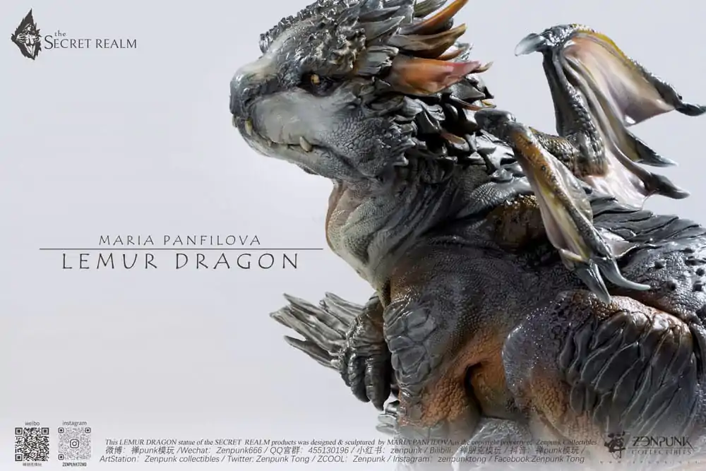 The Secret Realm Statue Lemur Dragon 38 cm product photo