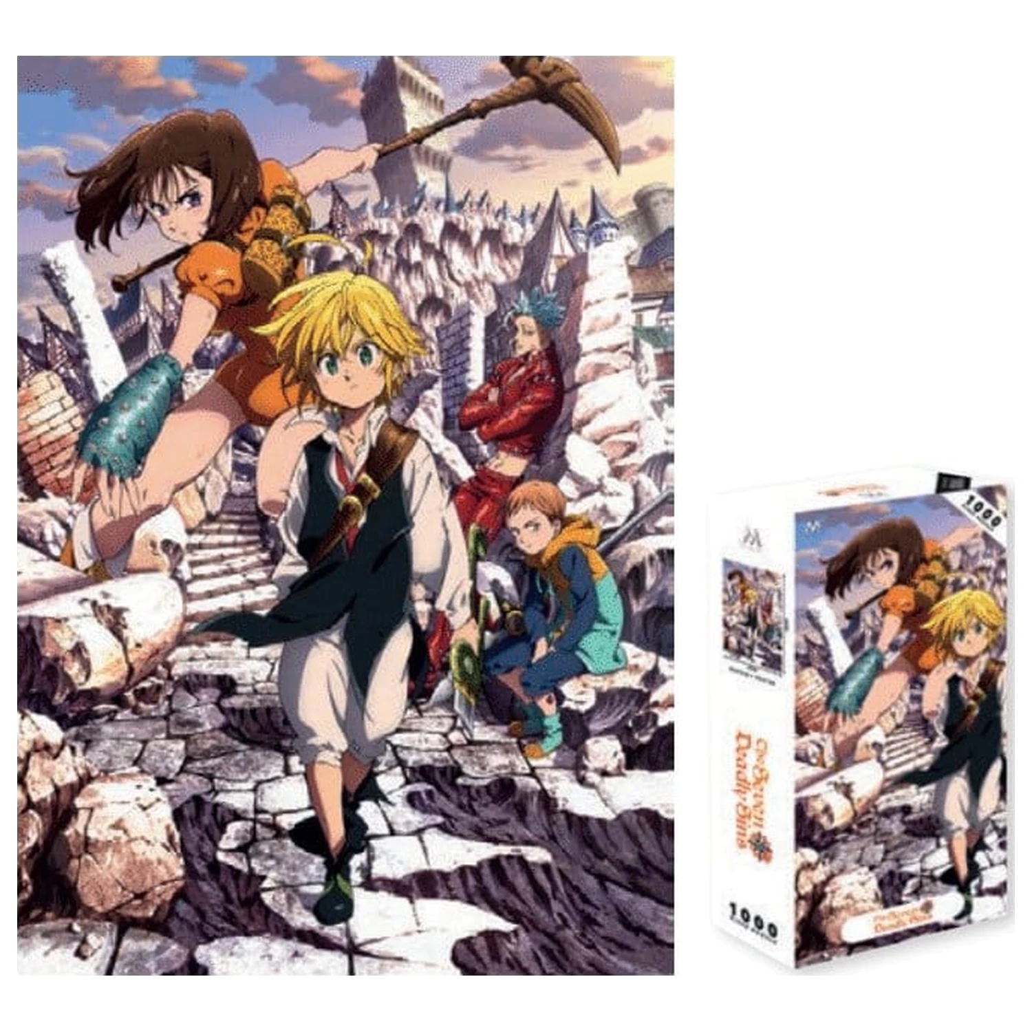 The Seven Deadly Sins puzzle (1000 piece) product photo