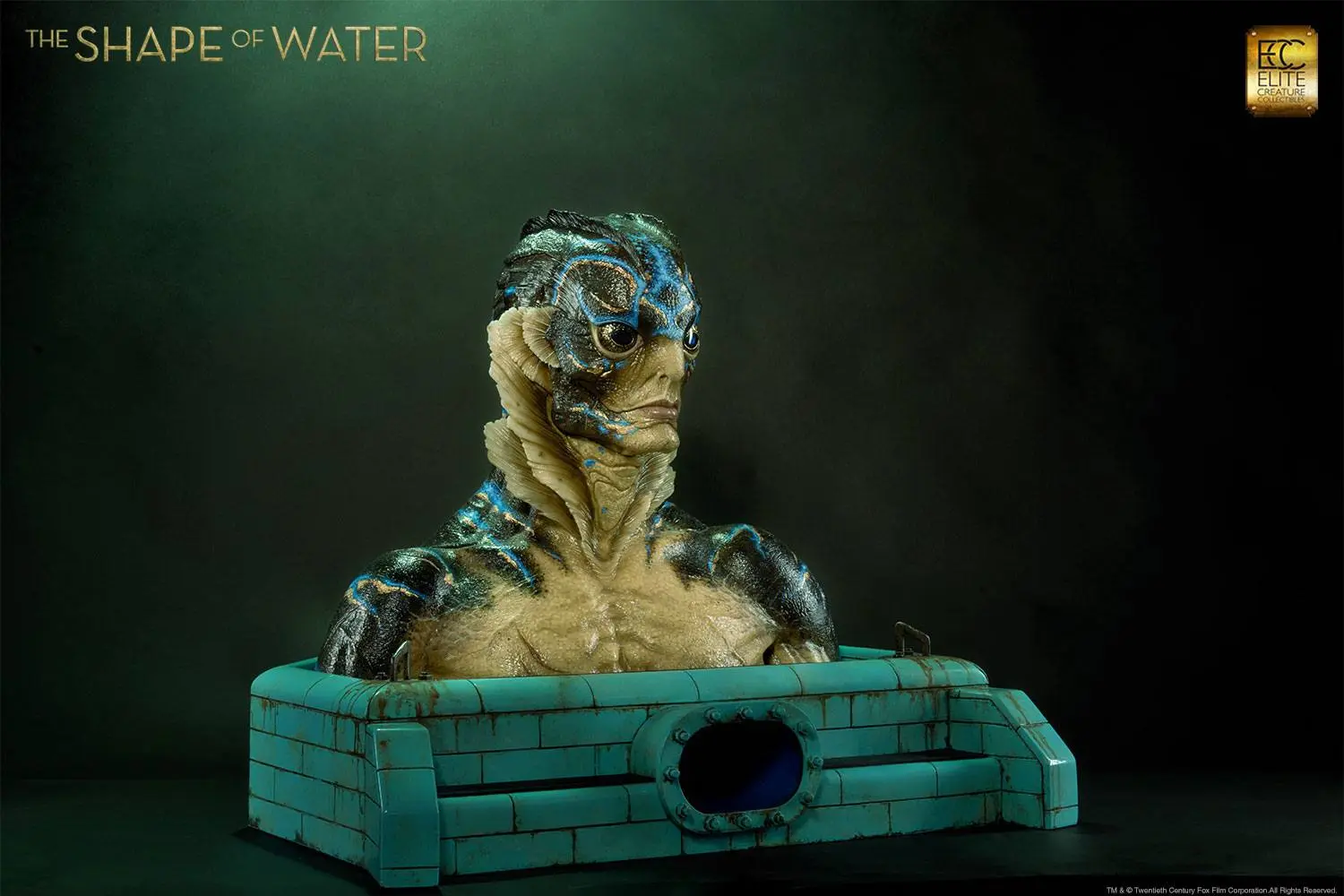 The Shape of Water Life-Size Bust Amphibian Man 71 cm product photo