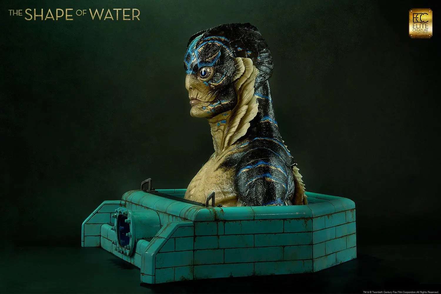 The Shape of Water Life-Size Bust Amphibian Man 71 cm product photo