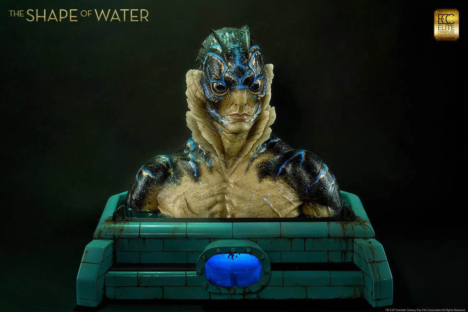 The Shape of Water Life-Size Bust Amphibian Man 71 cm product photo