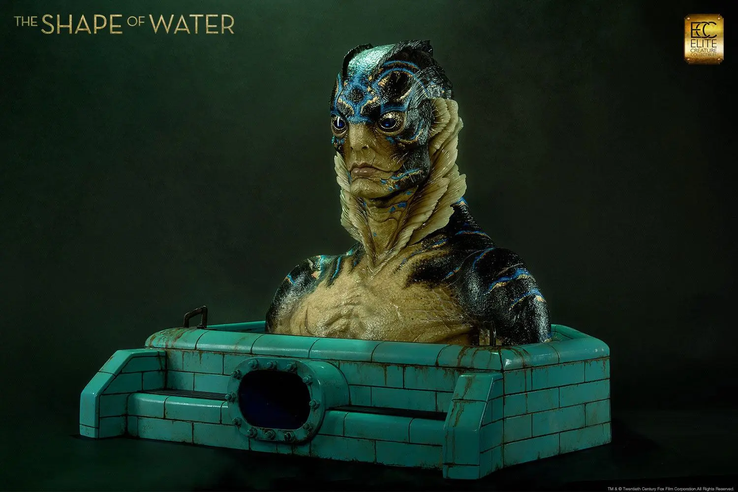 The Shape of Water Life-Size Bust Amphibian Man 71 cm product photo