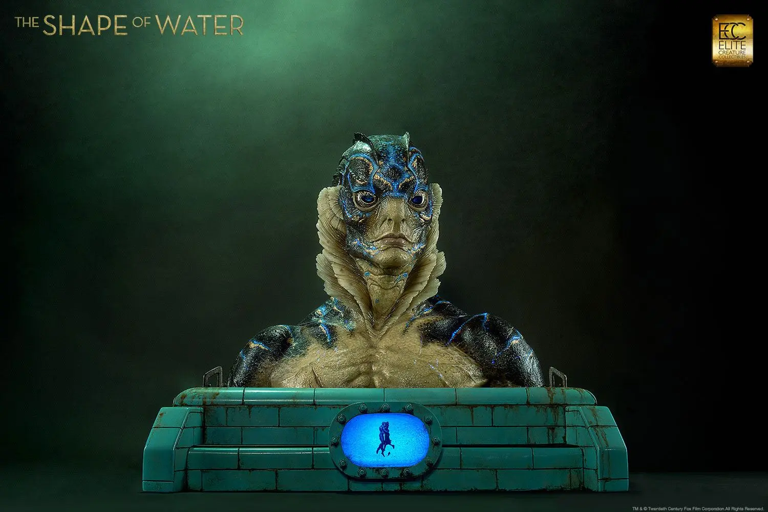 The Shape of Water Life-Size Bust Amphibian Man 71 cm product photo