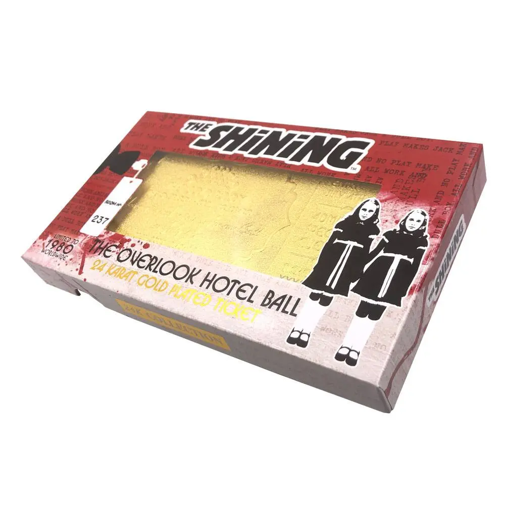 The Shining Replica Gyrosphere Collectible Ticket (gold plated) product photo