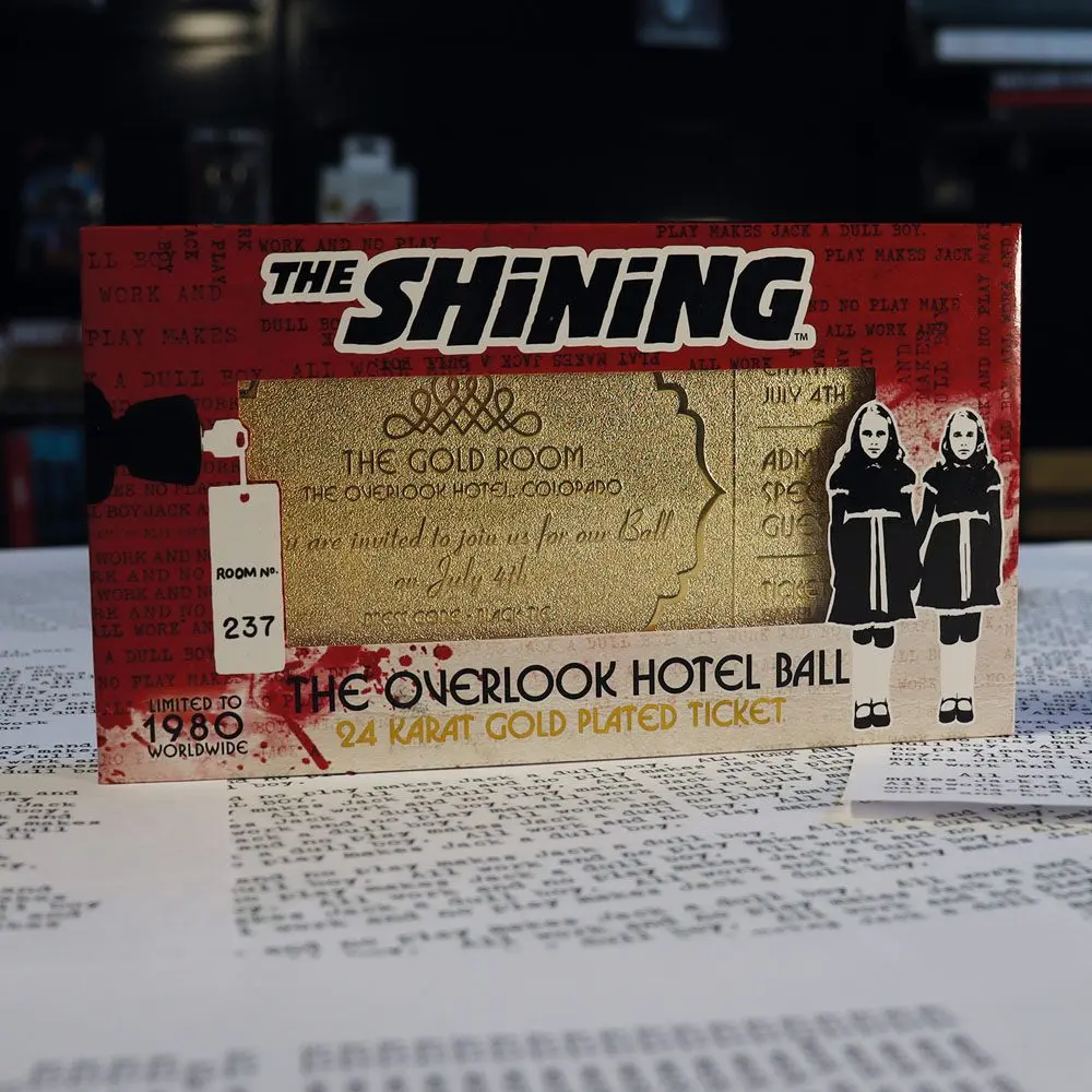 The Shining Replica Gyrosphere Collectible Ticket (gold plated) product photo