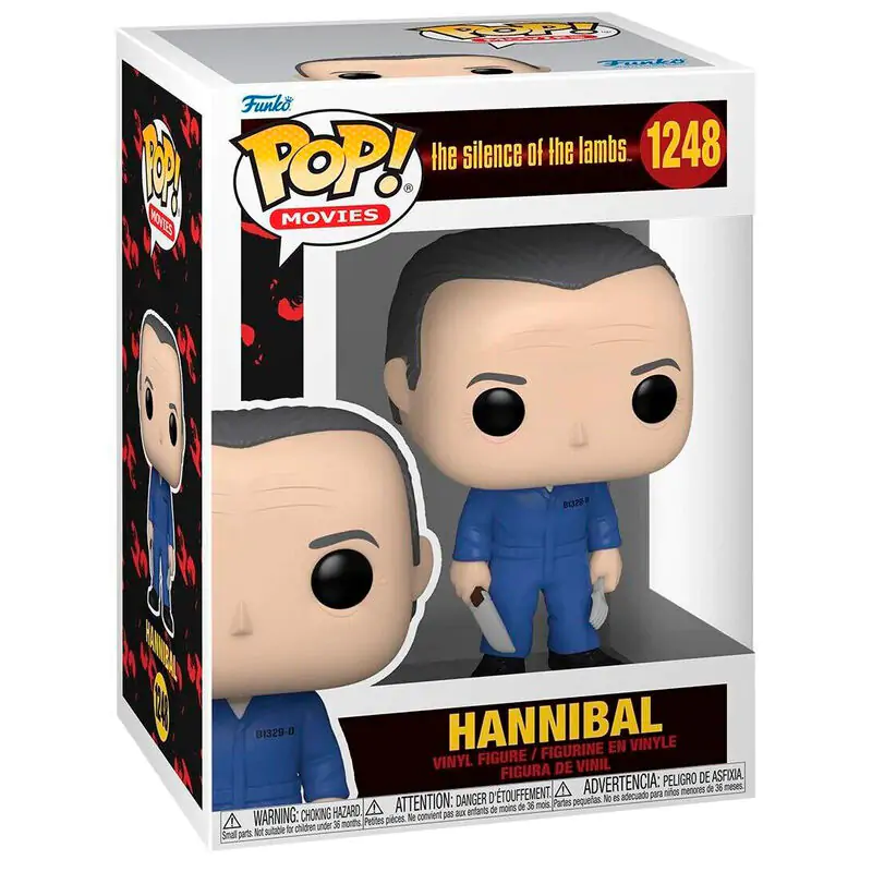 The Silence of the Lambs POP! Movies Vinyl Figure Hannibal w/ Knife and Fork 9 cm termékfotó