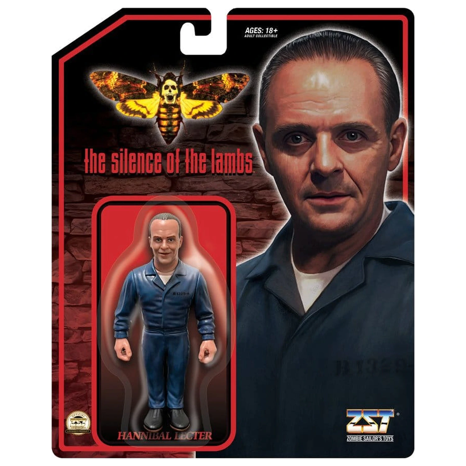 The Silence of the Lambs Zombie Sailor's Toys Action Figure Hannibal Lecter 11 cm product photo