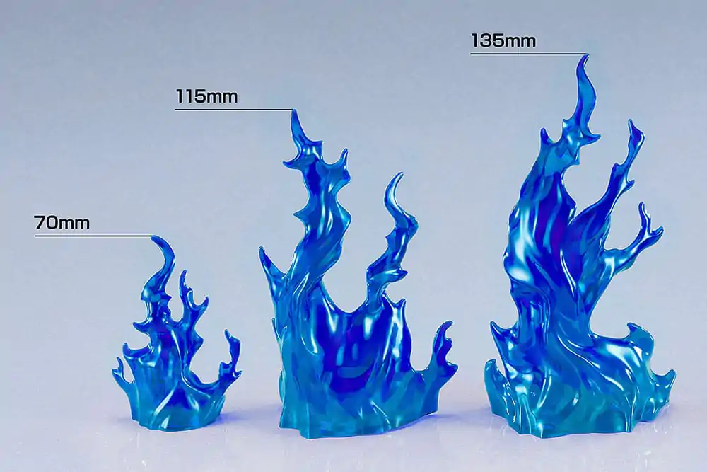 The Simple Effect Parts for Figures Flames: Blue product photo
