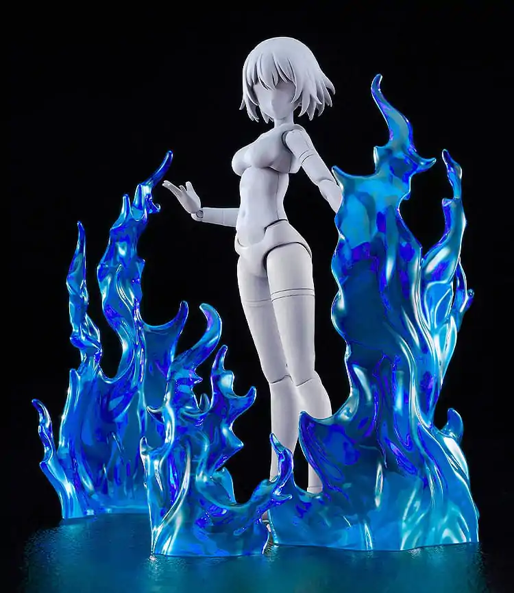 The Simple Effect Parts for Figures Flames: Blue product photo