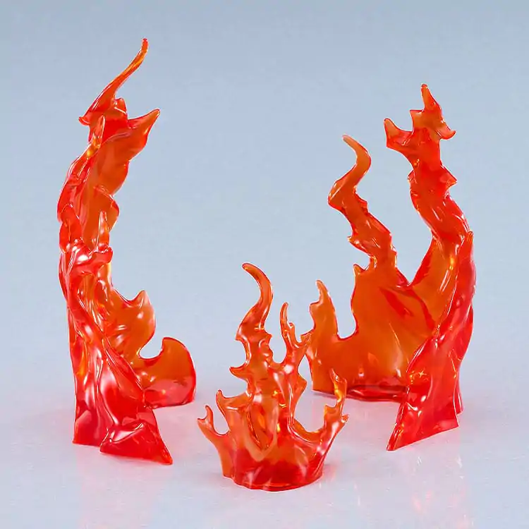 The Simple Effect Parts for Figures Flames: Red  product photo