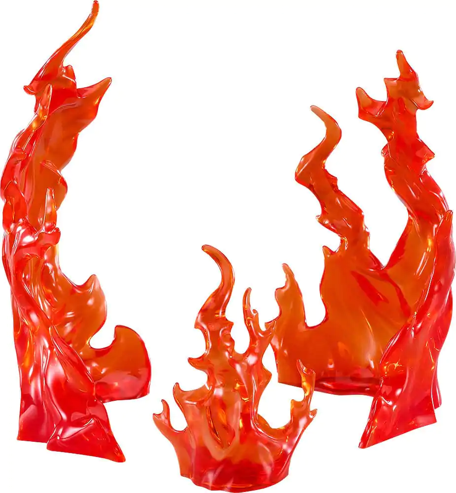 The Simple Effect Parts for Figures Flames: Red  product photo