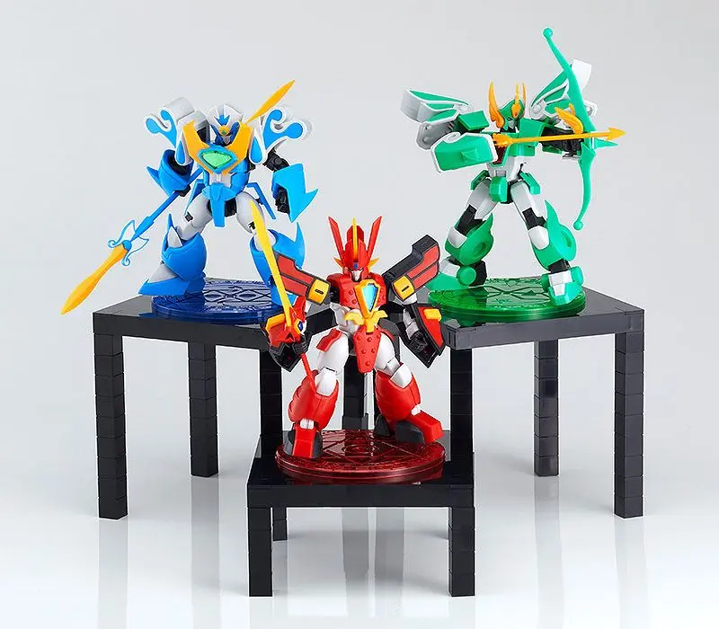 The Simple Stand for Figures &amp; Models 3-Pack Build-On Type (Black) product photo