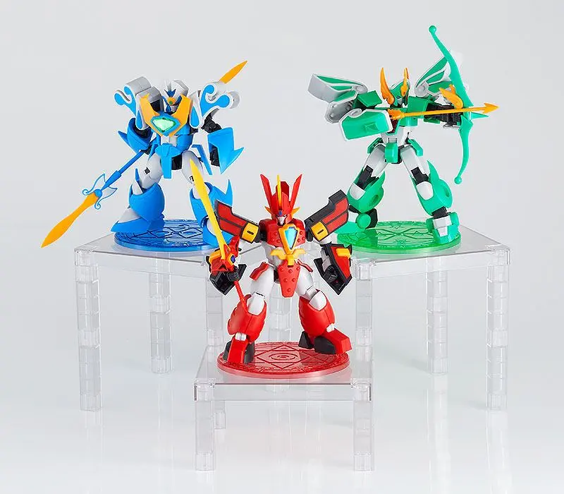 The Simple Stand for Figures &amp; Models 3-Pack Build-On Type (Translucent) product photo