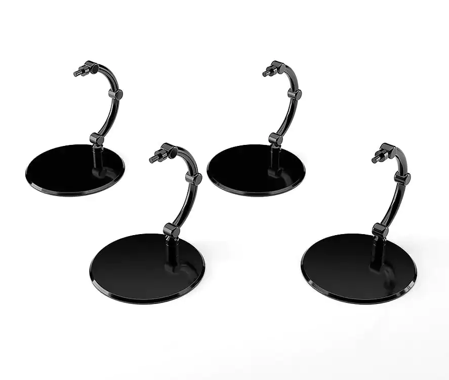The Simple Stand Mini Nendoroid More for Mini Figures & Models mini Black 4er-Pack  product photo