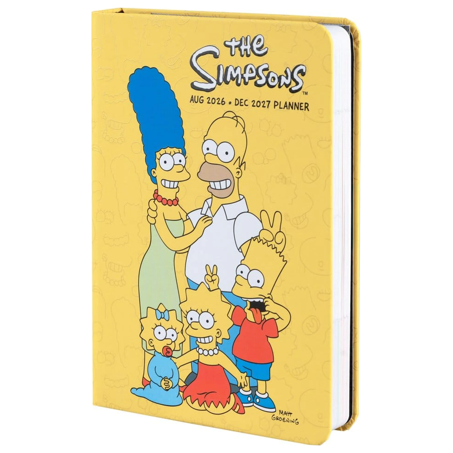 The Simpsons Academic Planner 2026/27 A6 *English Version* product photo