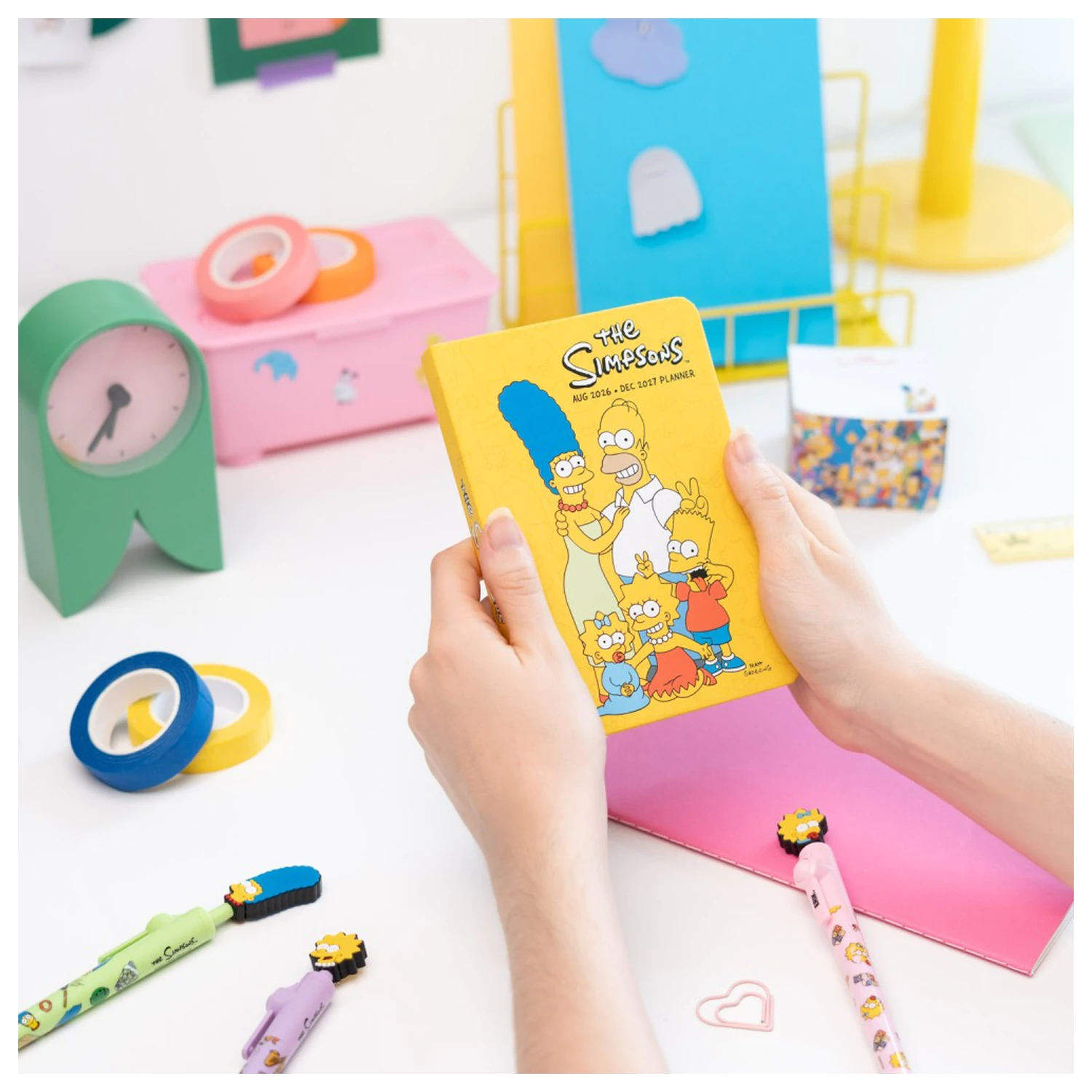 The Simpsons Academic Planner 2026/27 A6 *English Version* product photo