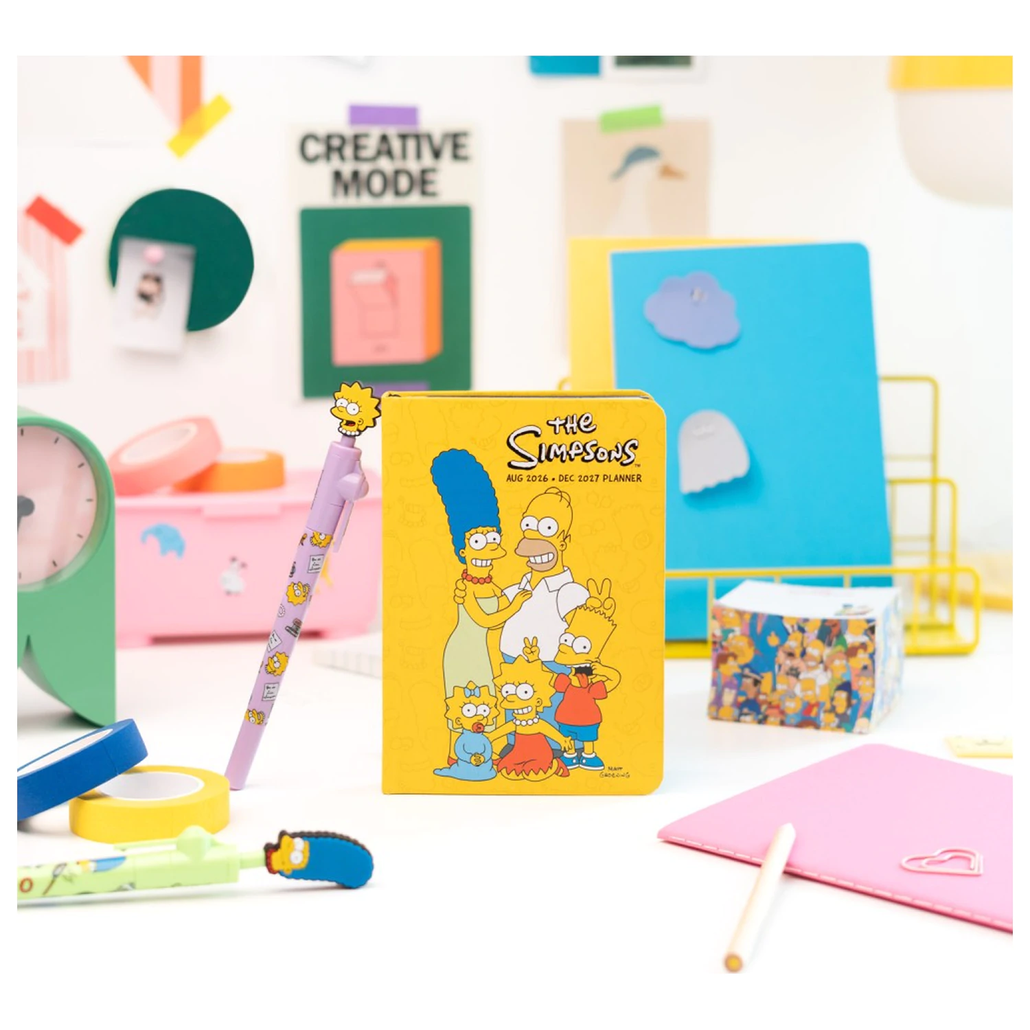 The Simpsons Academic Planner 2026/27 A6 *English Version* product photo