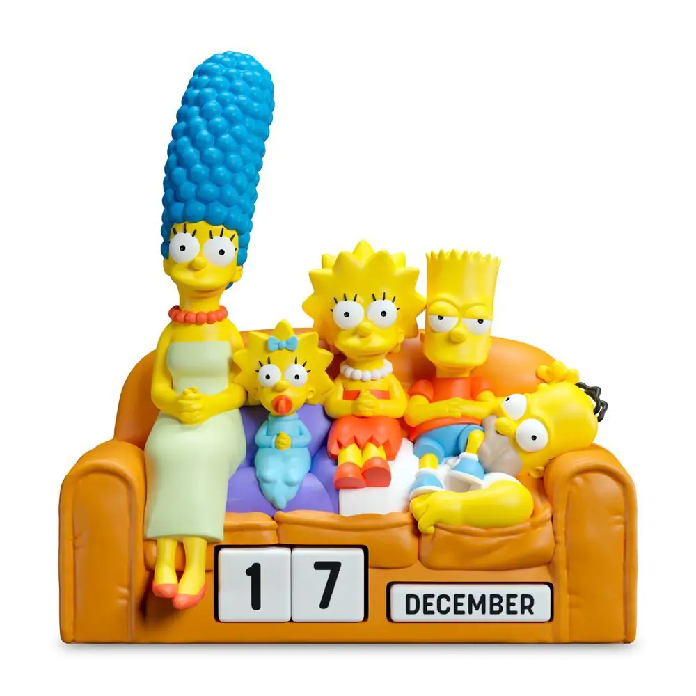 The Simpsons 3D perpetual calendar product photo