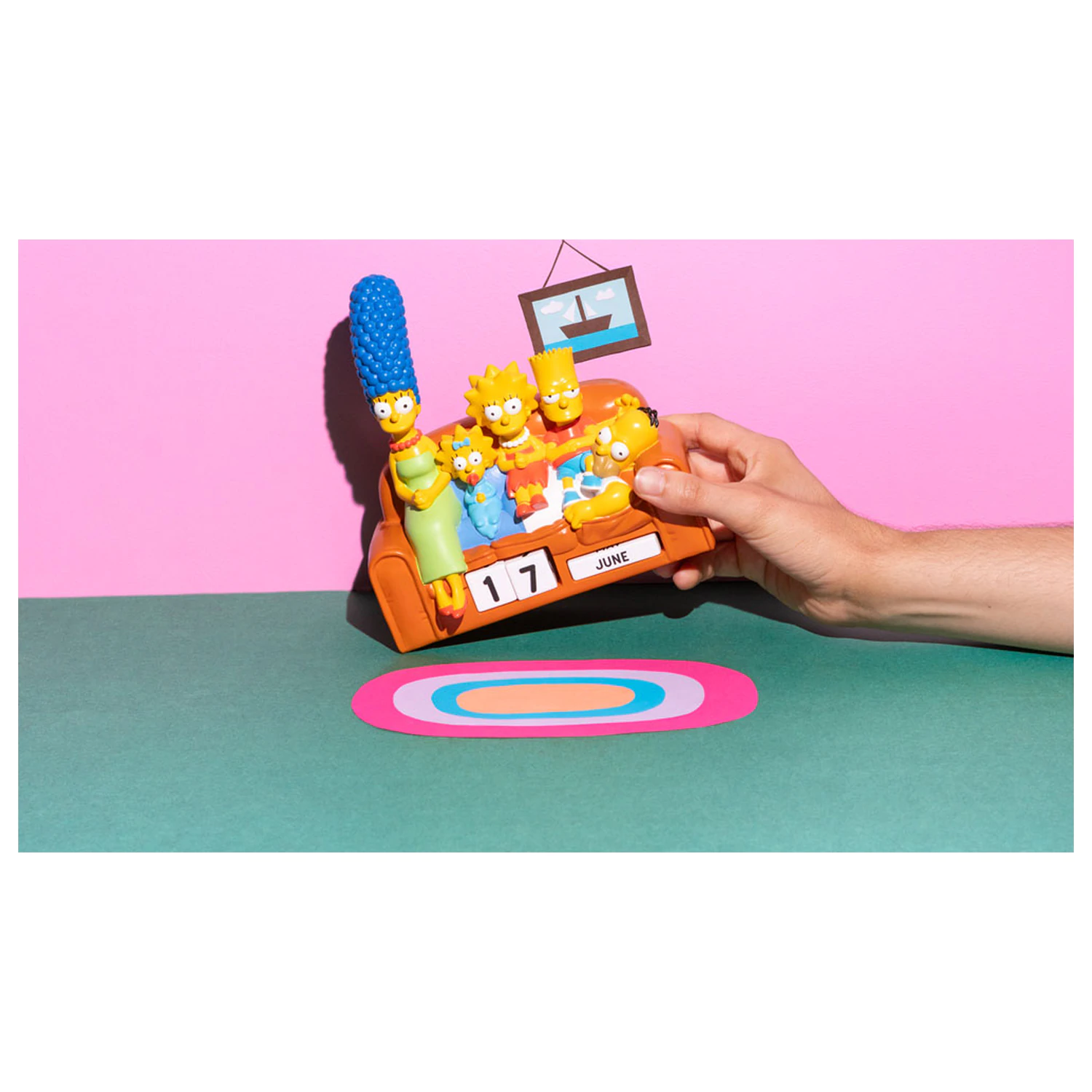 The Simpsons 3D perpetual calendar product photo