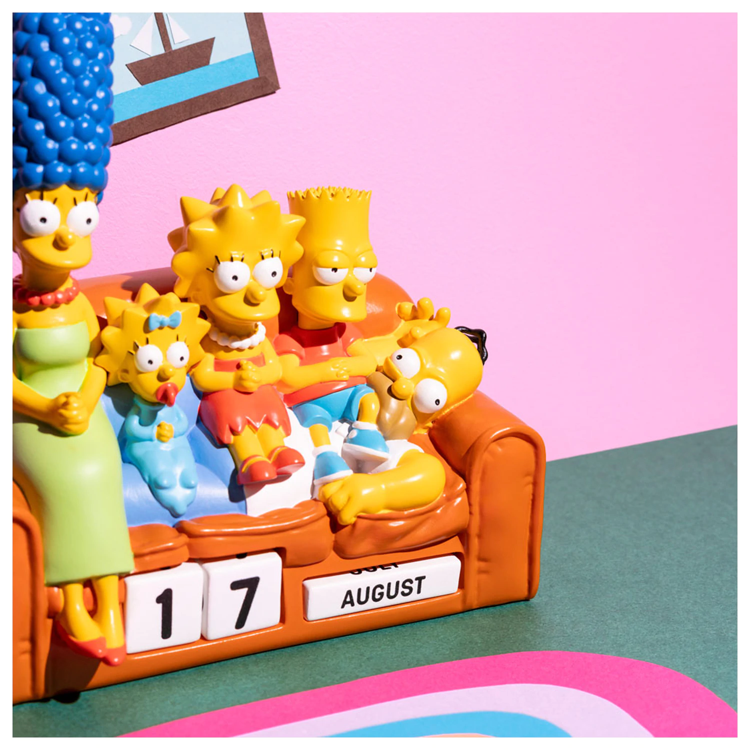 The Simpsons 3D perpetual calendar product photo