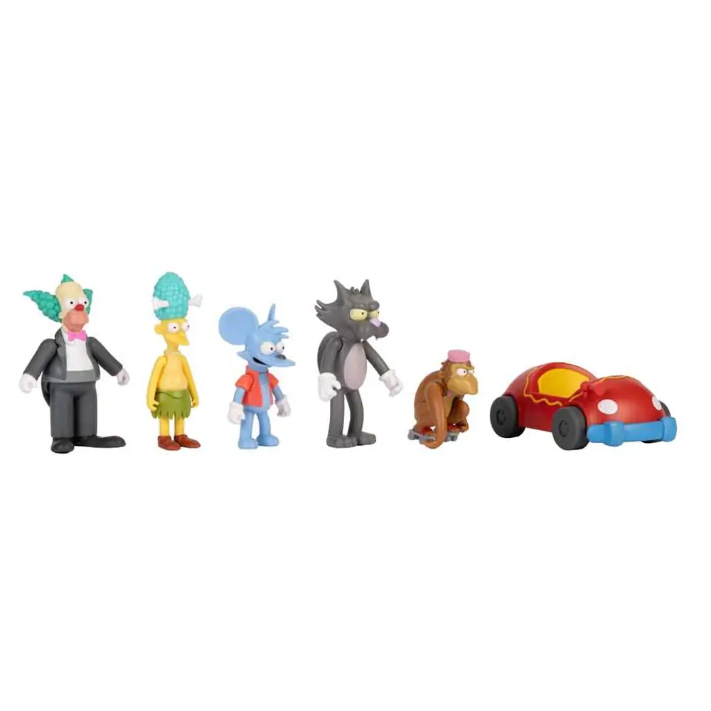 The Simpsons pack 6 figures 7cm product photo