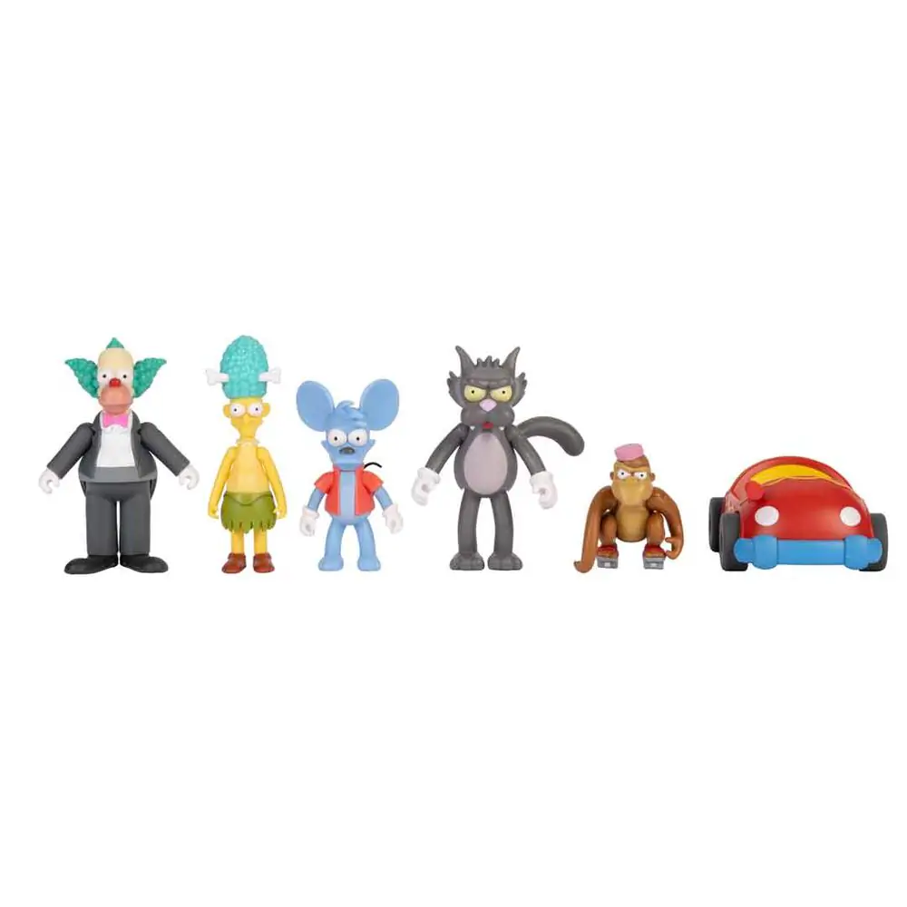 The Simpsons pack 6 figures 7cm product photo