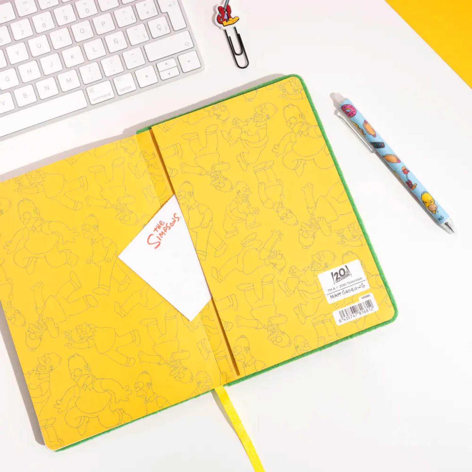 The Simpsons A5 premium notebook product photo