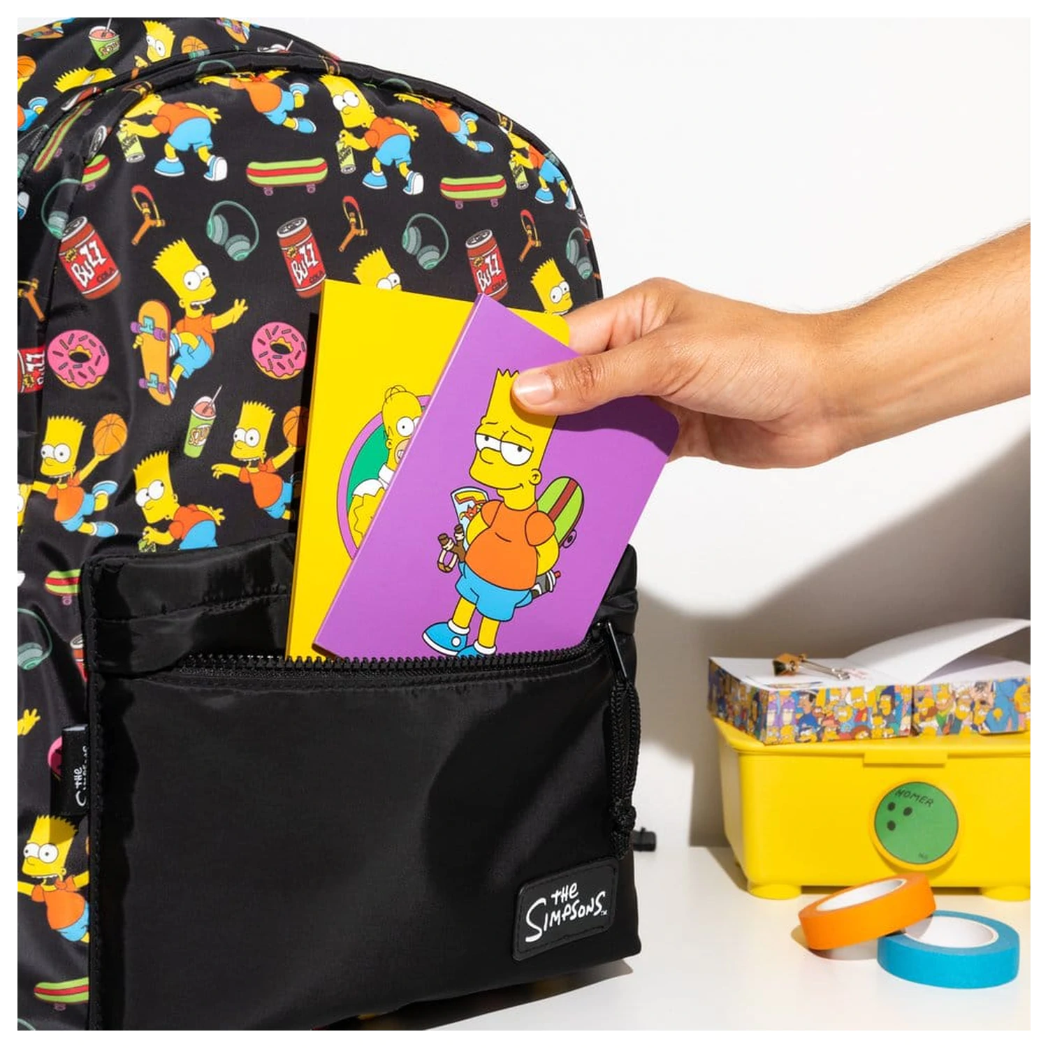 The Simpsons Backpack Bart product photo