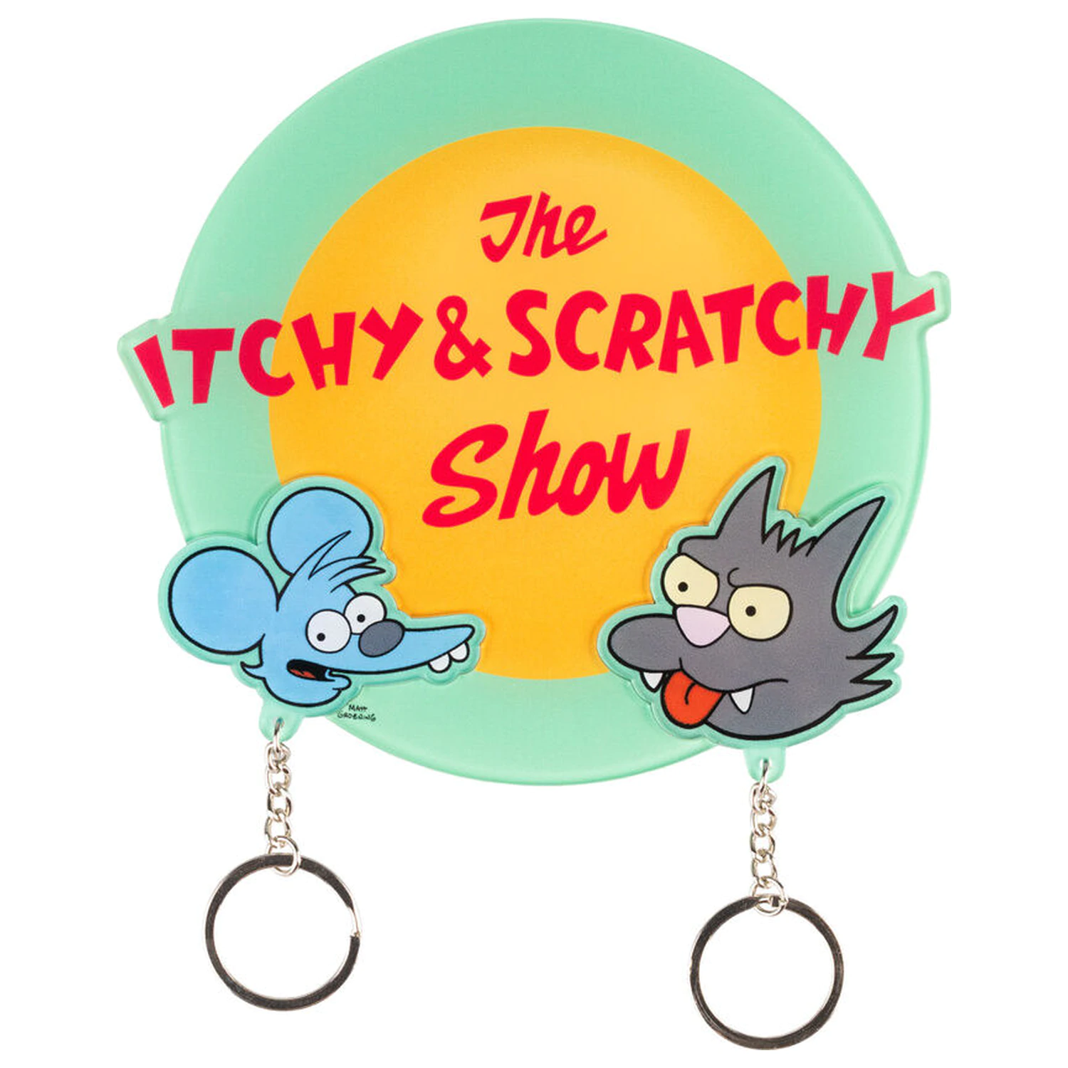 The Simpsons key hanger with keyring product photo