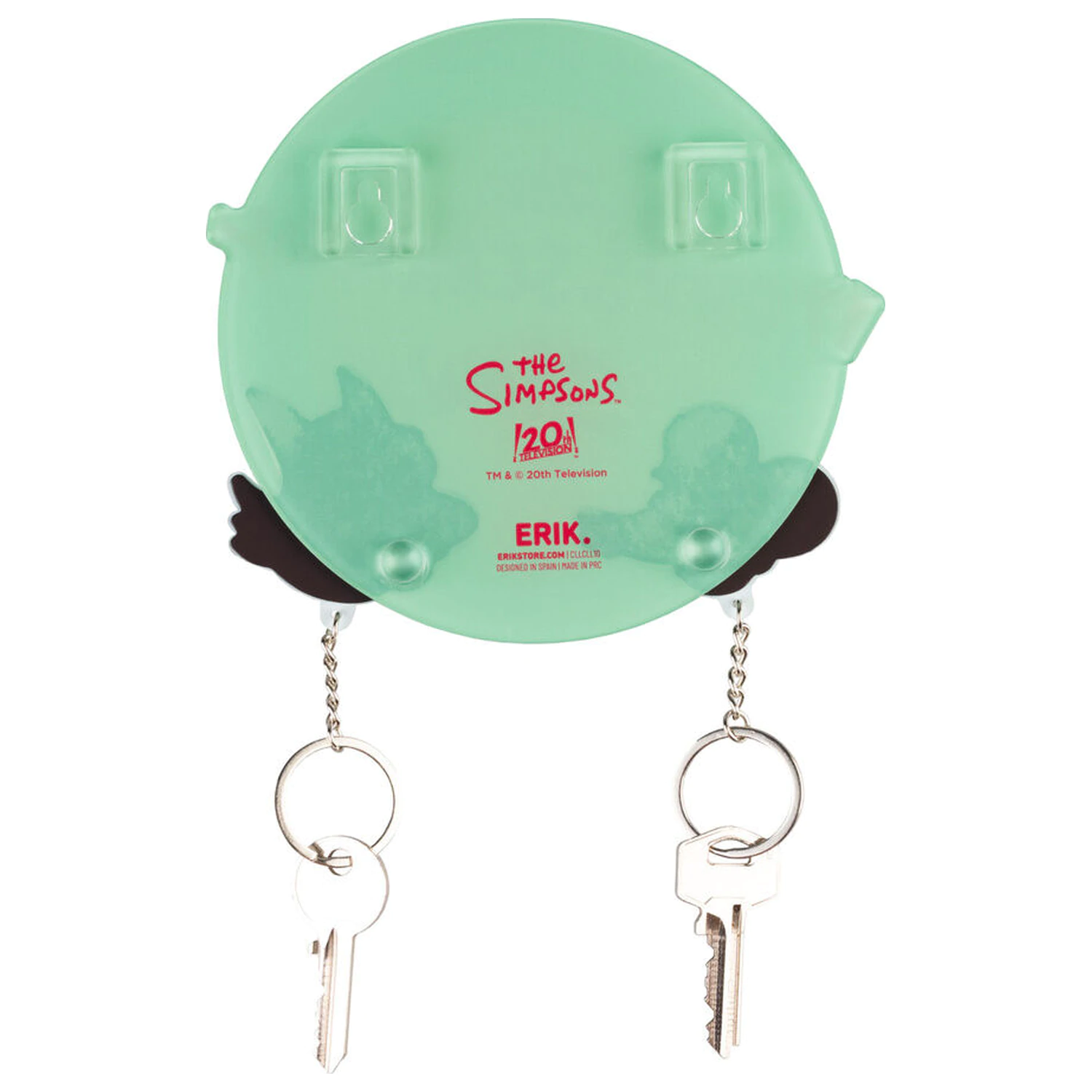 The Simpsons key hanger with keyring product photo