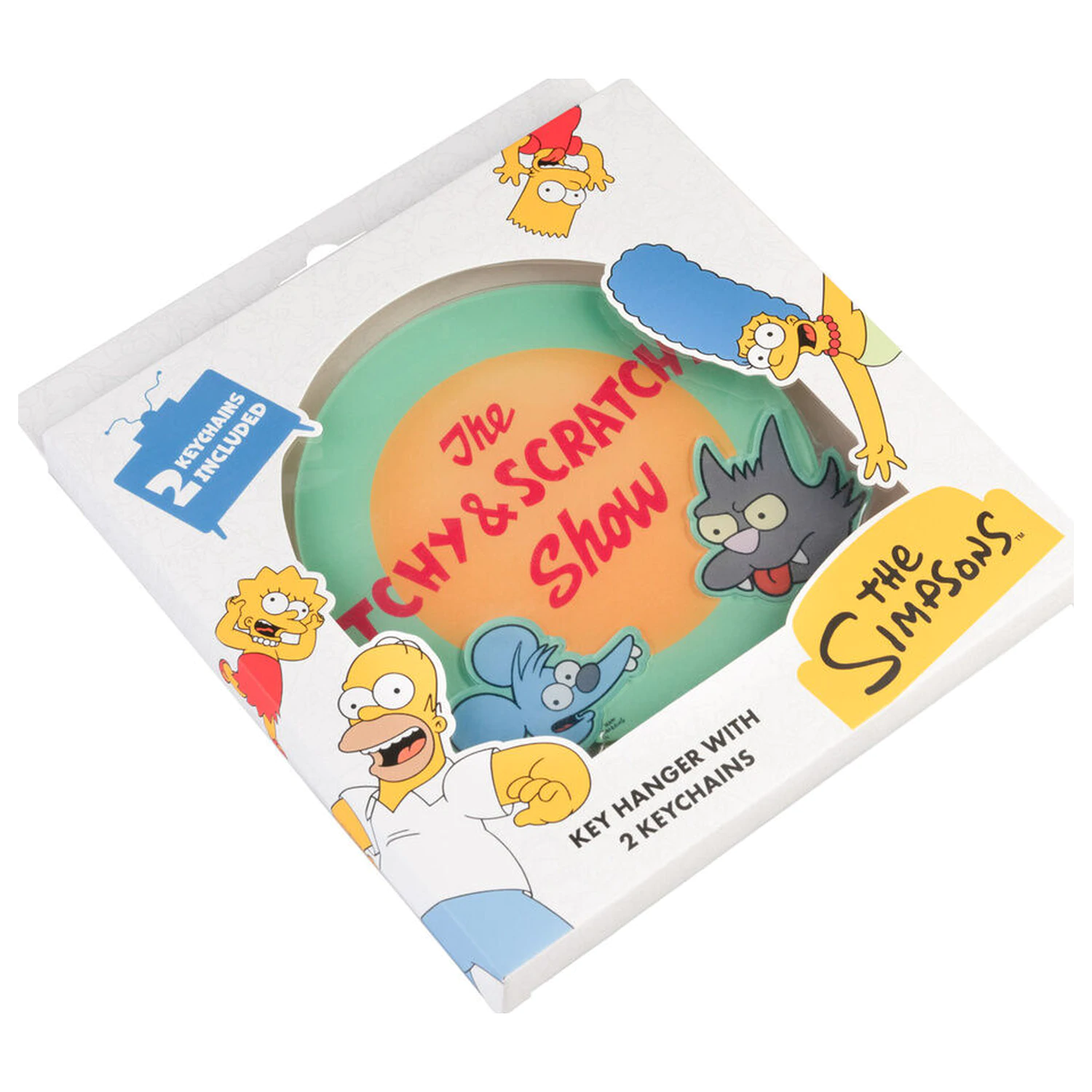 The Simpsons key hanger with keyring product photo