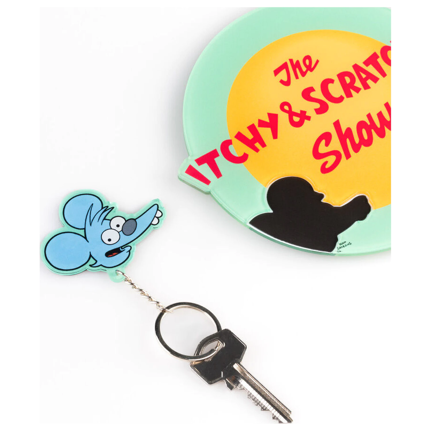 The Simpsons key hanger with keyring product photo