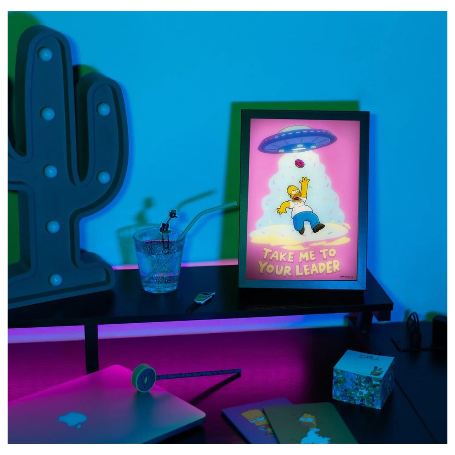 The Simpsons Framed LED Poster 20 x 28 cm product photo