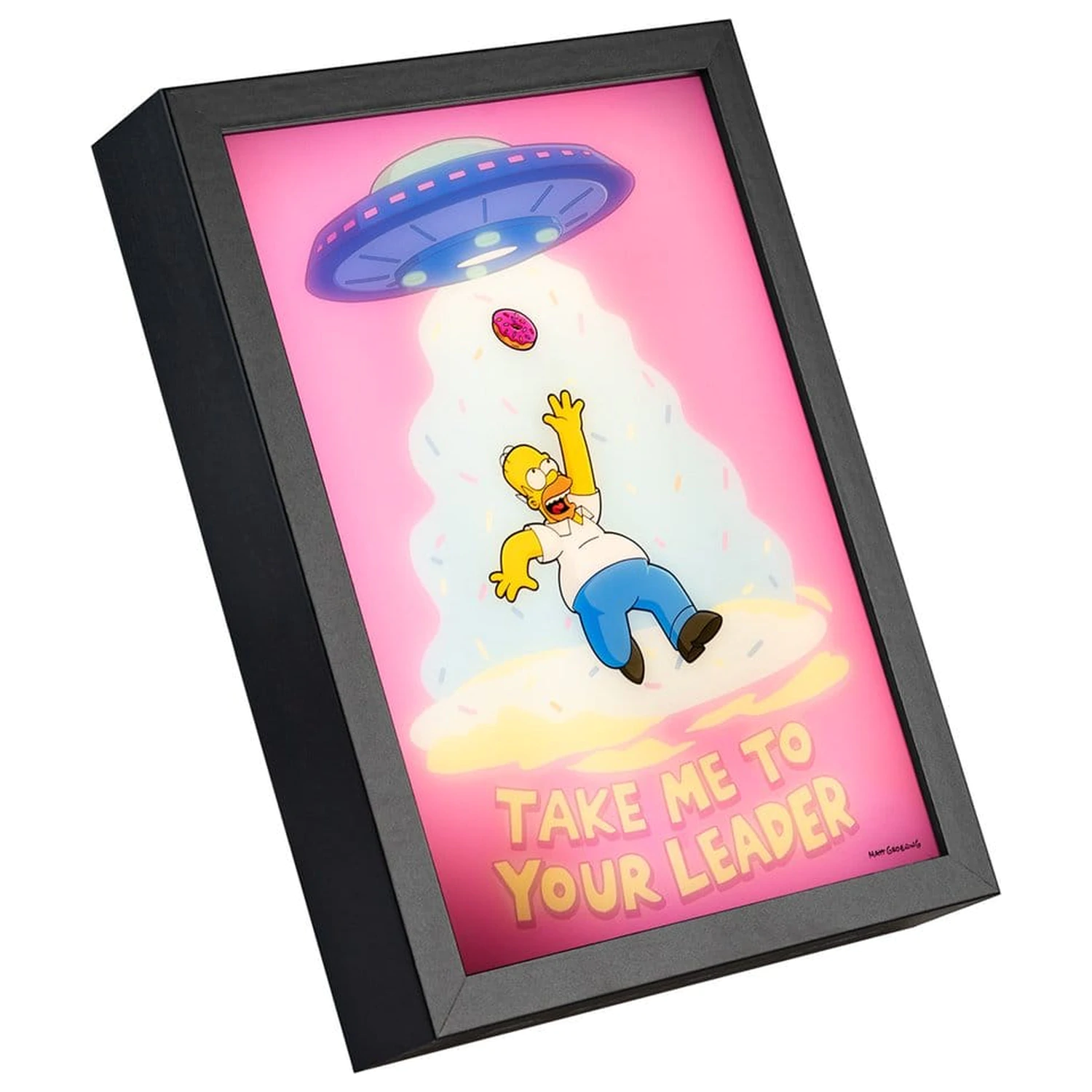 The Simpsons Framed LED Poster 20 x 28 cm product photo