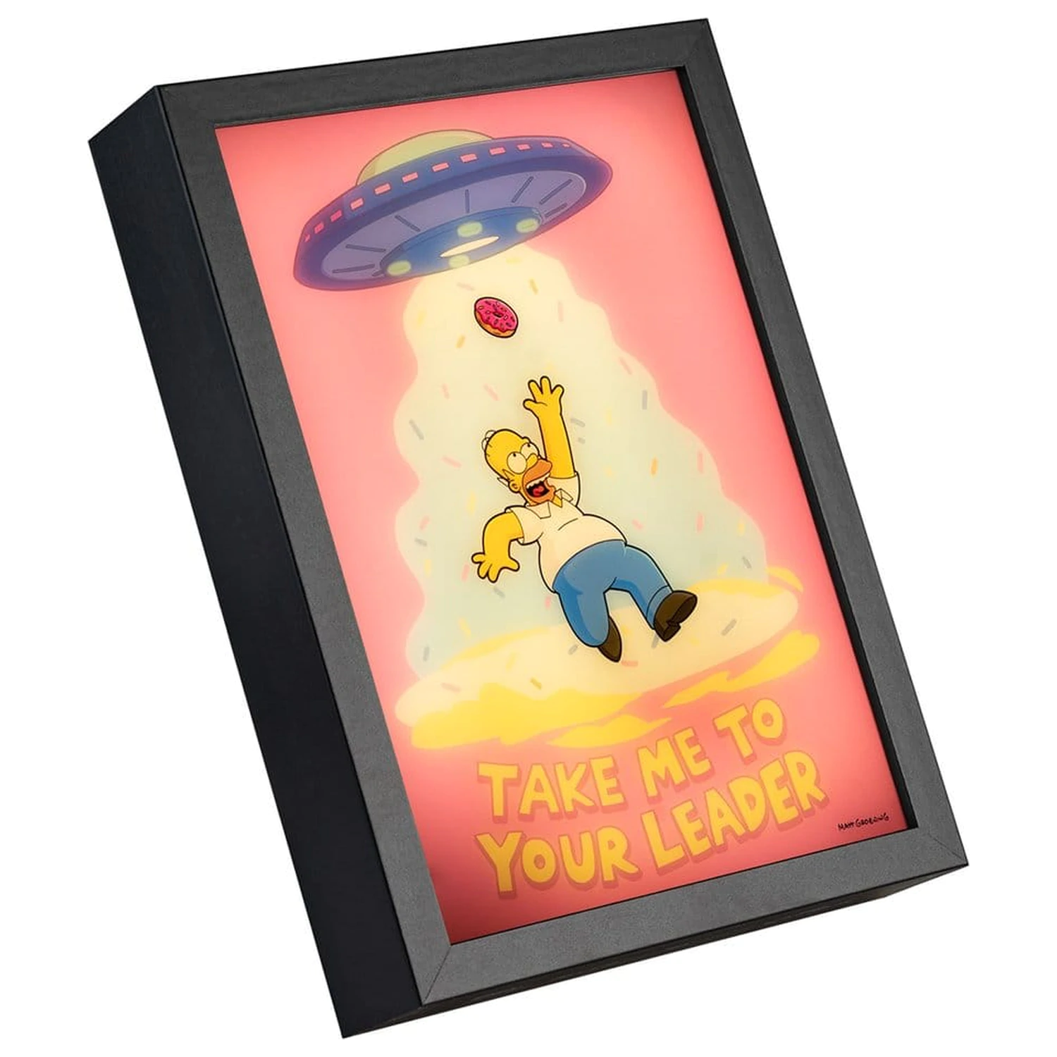 The Simpsons Framed LED Poster 20 x 28 cm product photo